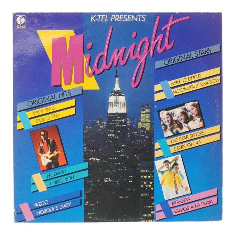 Midnight musikalbum af K-Tel fra K-Tel