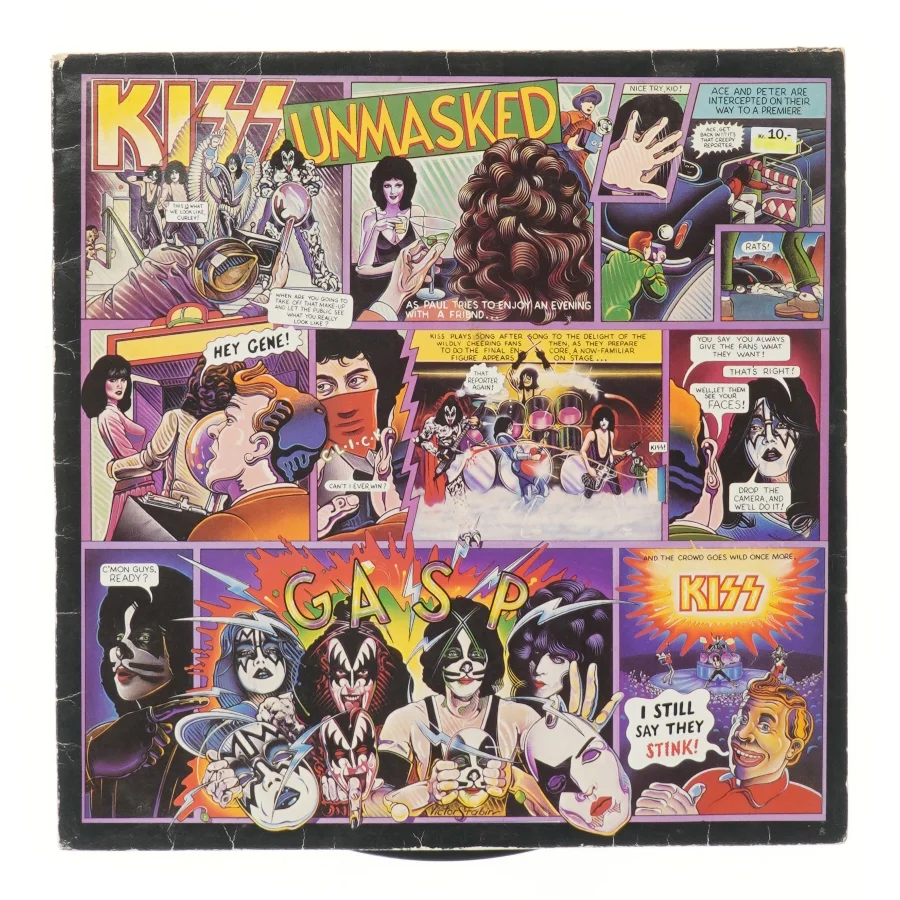 KISS Unmasked album cover