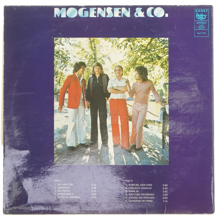 Mogensen & Co. - Chicago Charlie LP fra Sonet Records