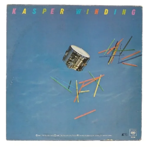 Kasper Winding  Kick LP fra CBS Records