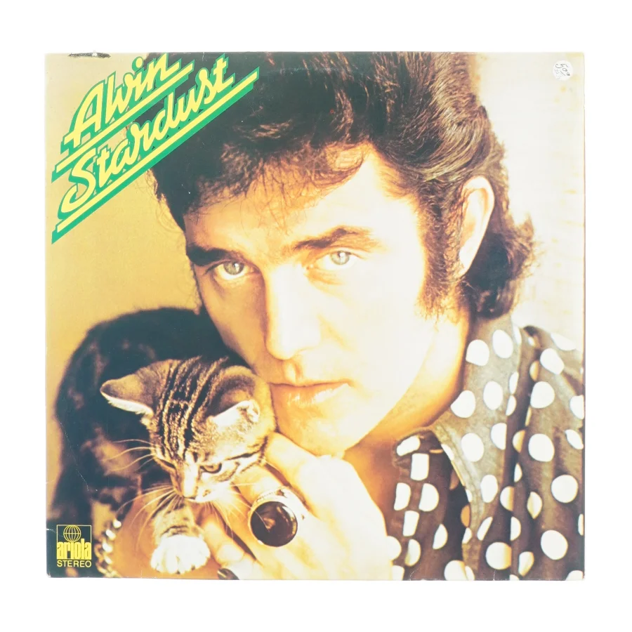 Alvin Stardust fra Ariola (str. 30 cm)