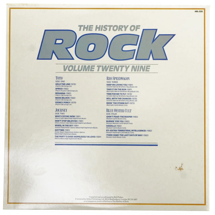 The History of Rock Volumen 29 LP