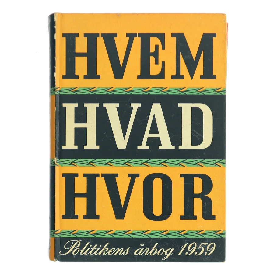 Hvem Hvad Hvor (Bog)