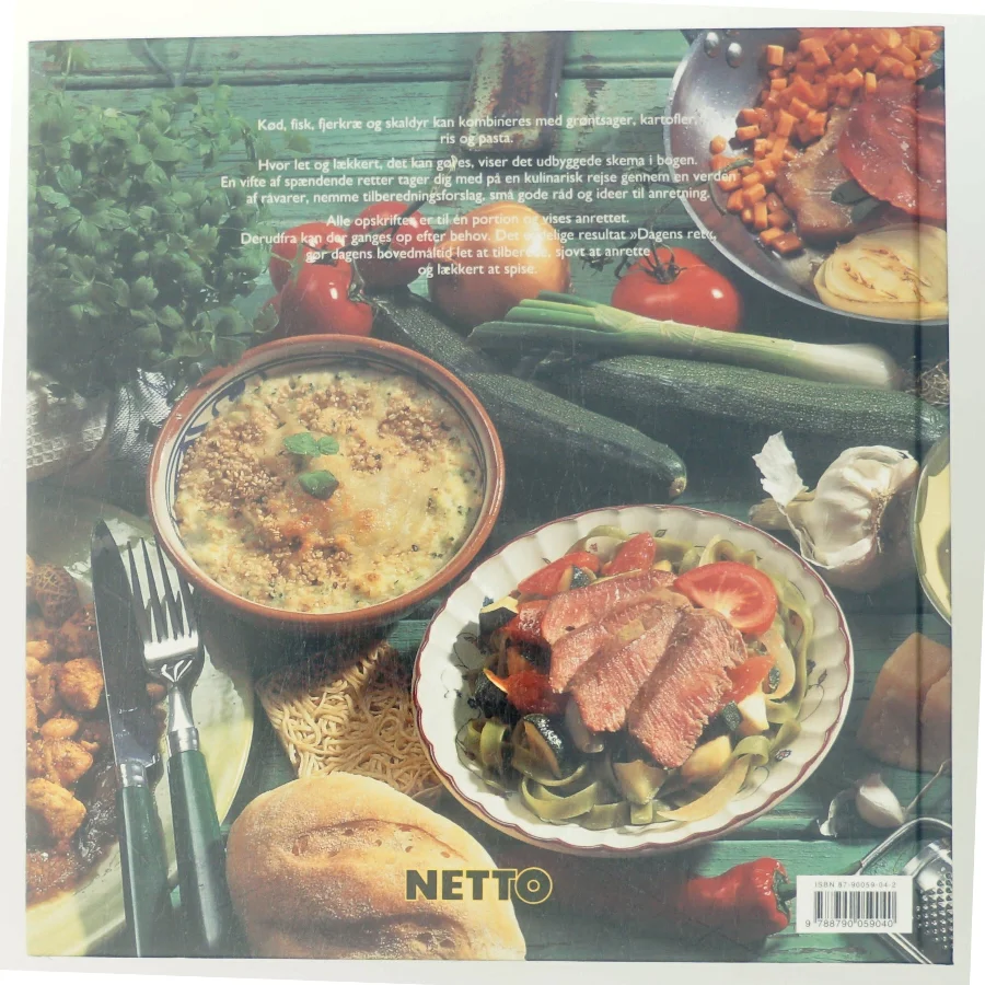 Middagsbogen : dagens ret (Bog)