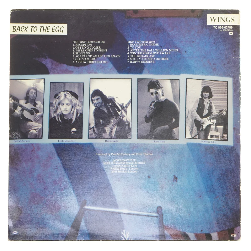 Wings - Back to the Egg album