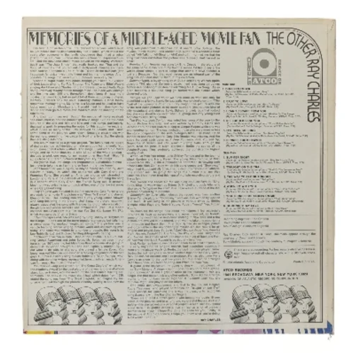 Ray Charles Memories of a middle aged movie fanLP