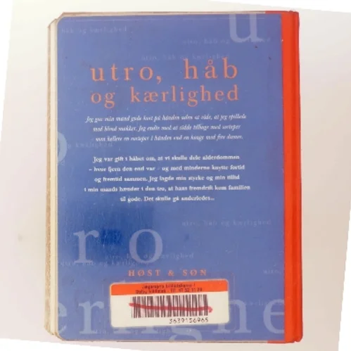 utro, håb og kærlighed af Annette Engell (Bog)