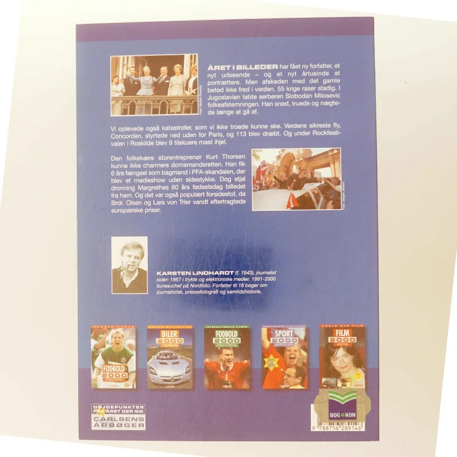 Billeder 2000 af Karsten Lindhardt (Bog)