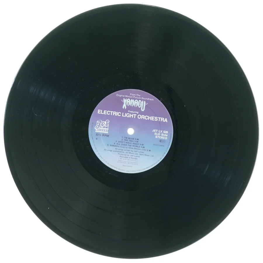Xanadu Soundtrack Vinyl LP (str. 31 x 31 cm)