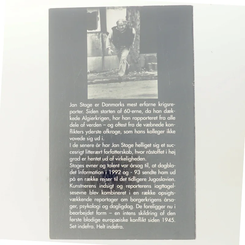 Asken brænder af Jan Stage (Bog)