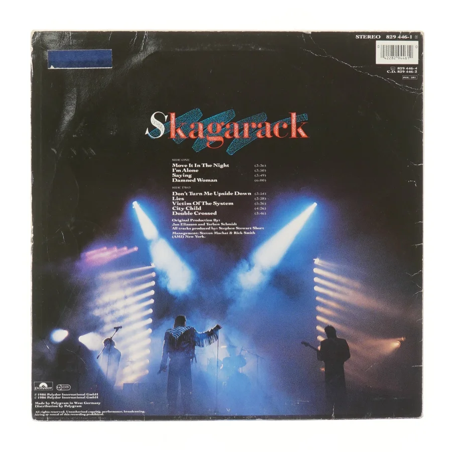 Skagarack - Vinyl LP fra Skagarack