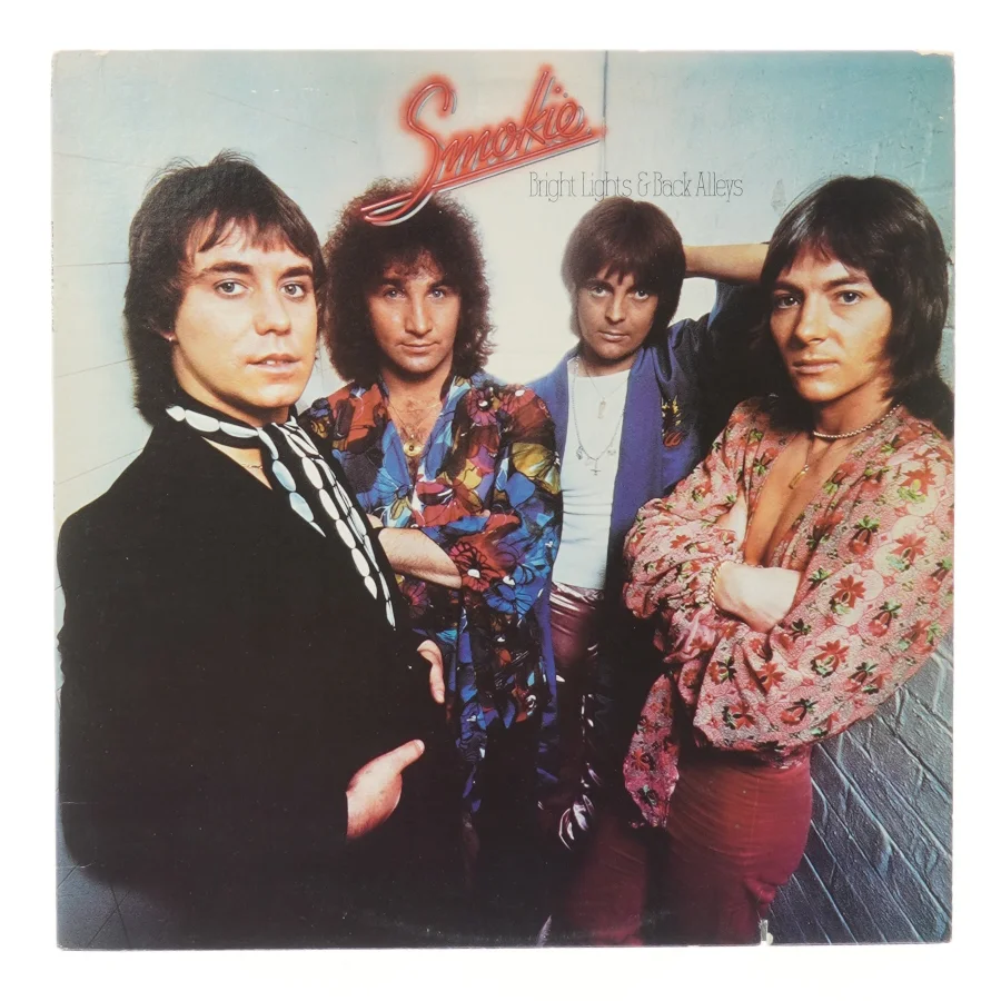 Smokie LP - Bright Lights & Back Alleys fra Smokie