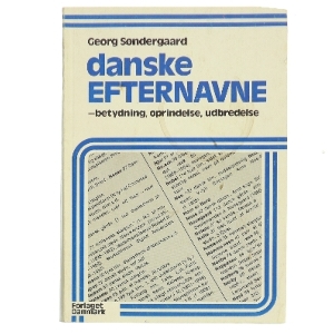 Danske efternavne af Georg Søndergaard (Bog)
