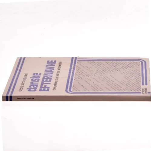 Danske efternavne af Georg Søndergaard (Bog)