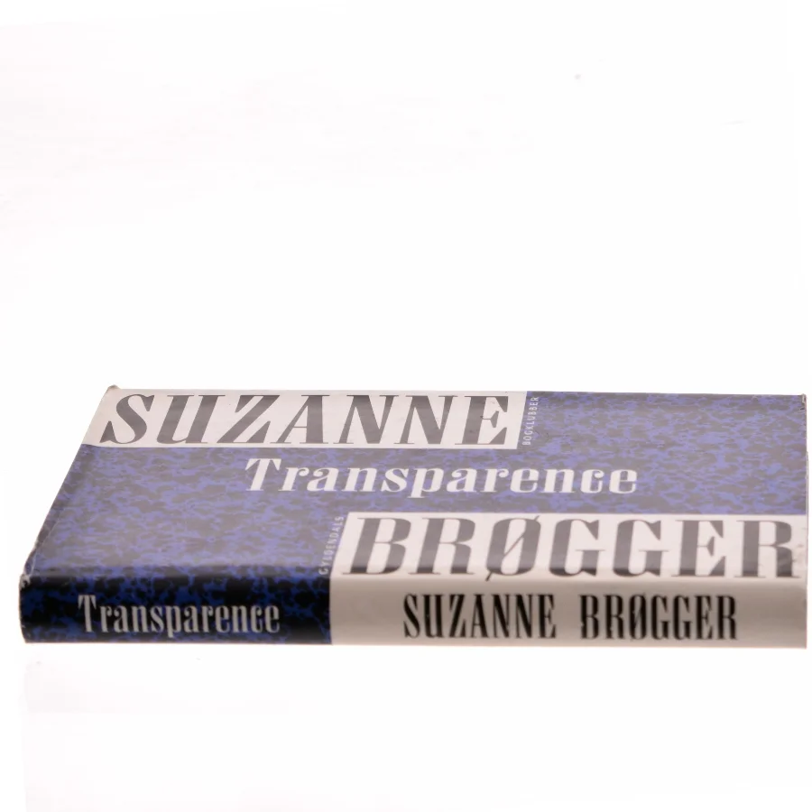 Transparence af Suzanne Brøgger (Bog)
