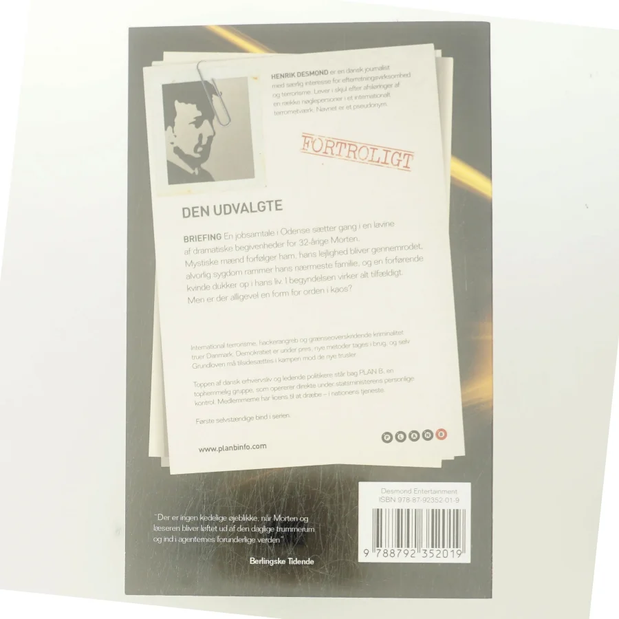 Den udvalgte af Henrik Desmond (Bog)