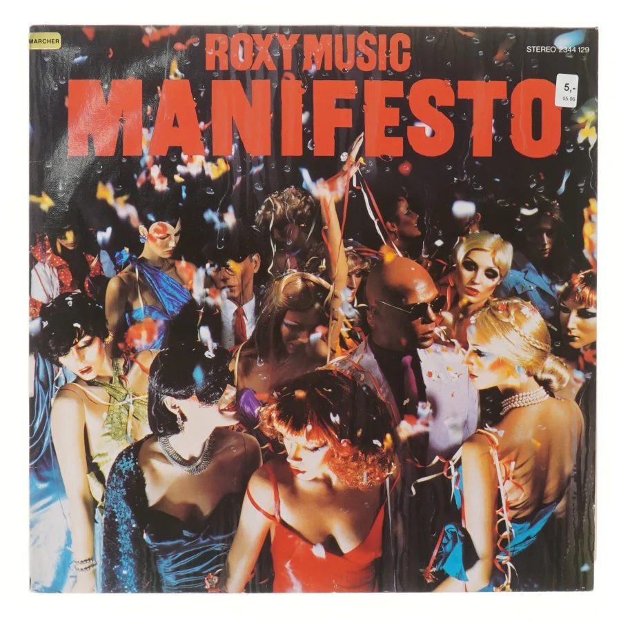 Roxy Music - Manifesto LP fra Roxy Music