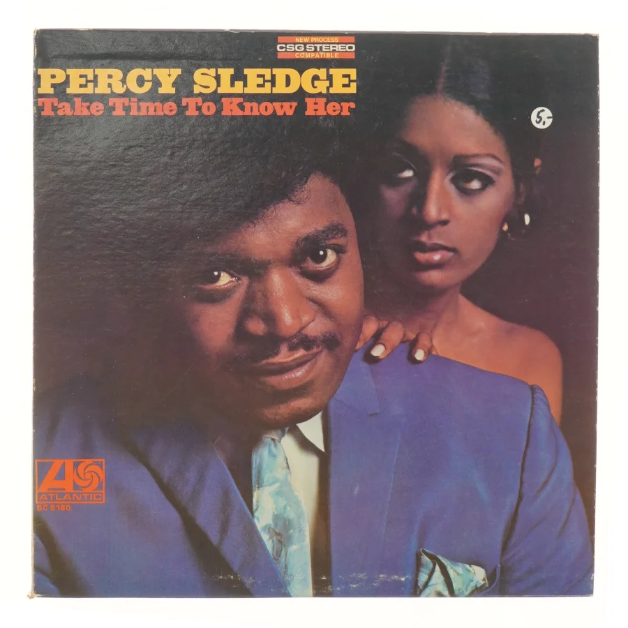 Percy Sledge LP - Take Time To Know Her fra Atlantic Records