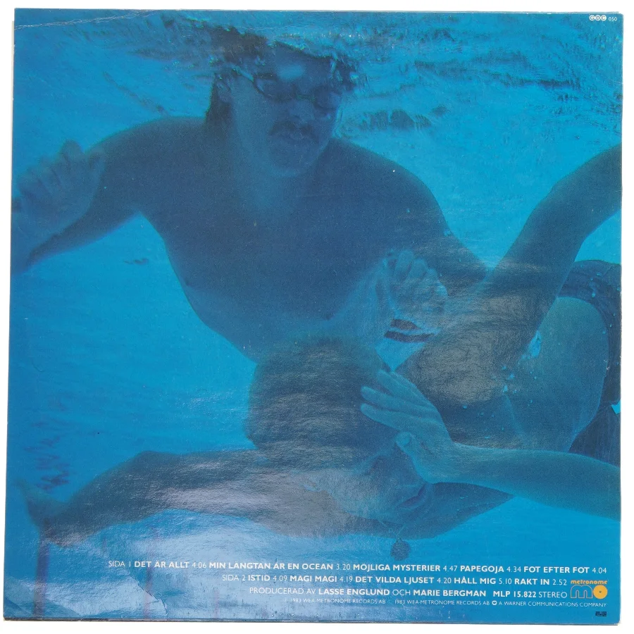 Marie Bergman med Magic Body Band LP