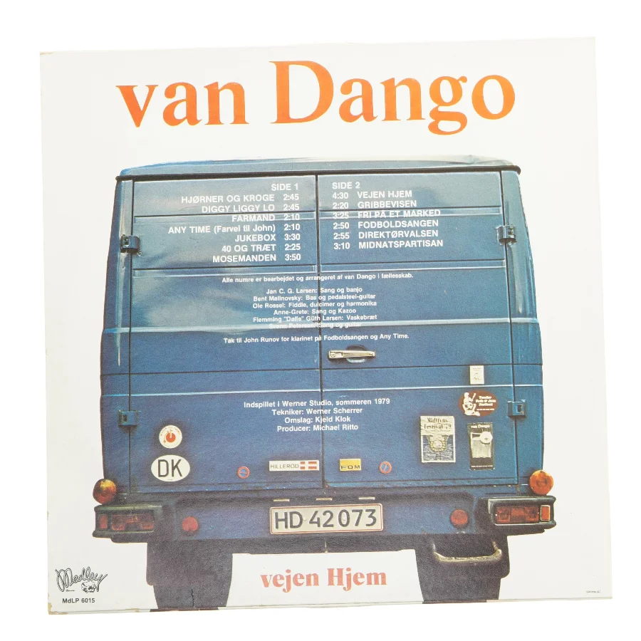 Van Dango - vejen Hjem LP fra Medley