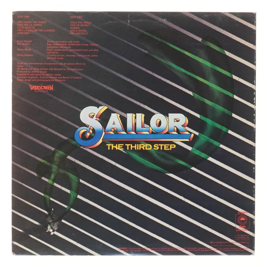 Sailor 'The Third Step' vinyl
