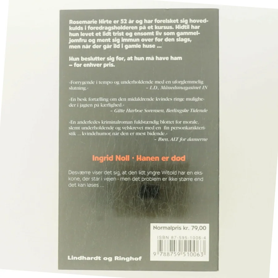 Hanen er død af Ingrid Noll (Bog)