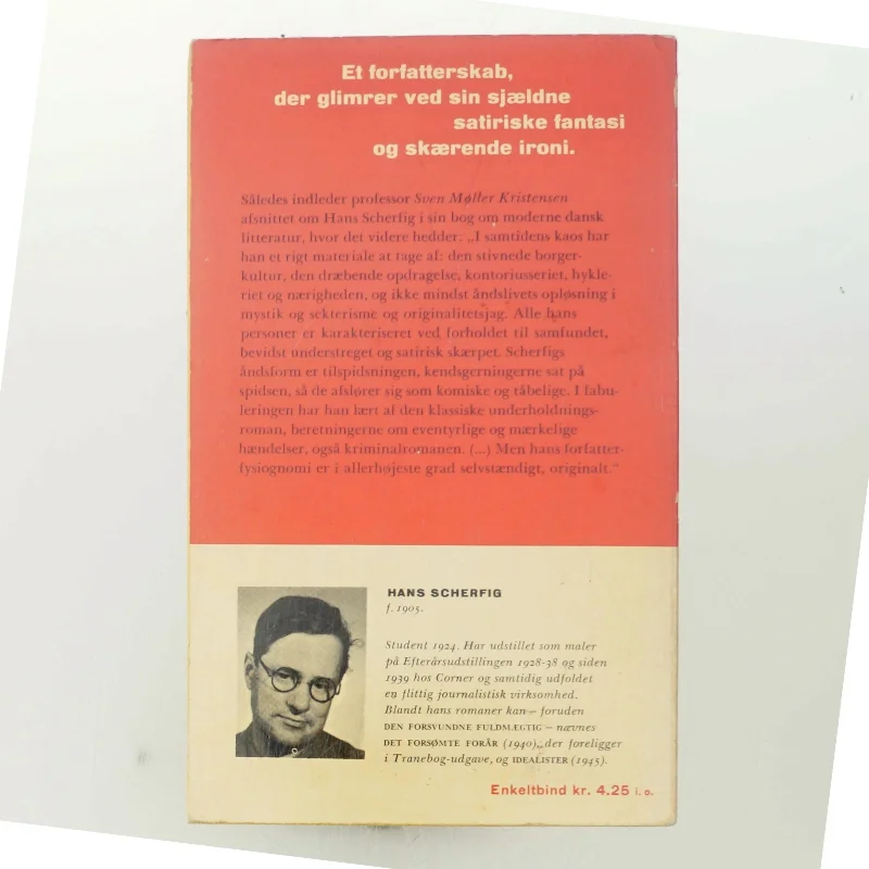 Den forsvundne fuldmægtig af Hans Scherfig (Bog)