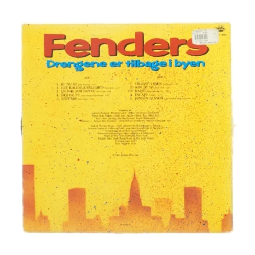 Fenders Drengene er tilbage i byen med Fenders (LP) (str. 31 x 31 cm)