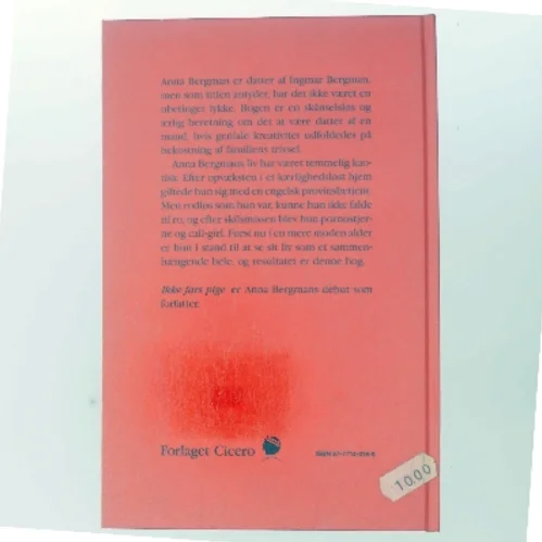 Ikke fars pige af Anna Bergman (Bog)