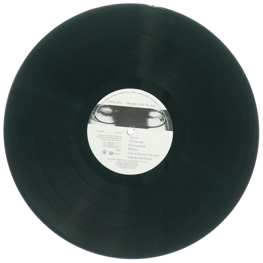 Elton John "Sleeping with the past" LP (str. 31 x 31 cm)