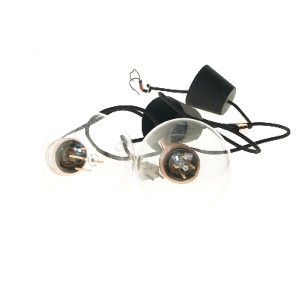 Dobbelt pendel lampe montering fra Nordlux (str. Ø 12 cm)