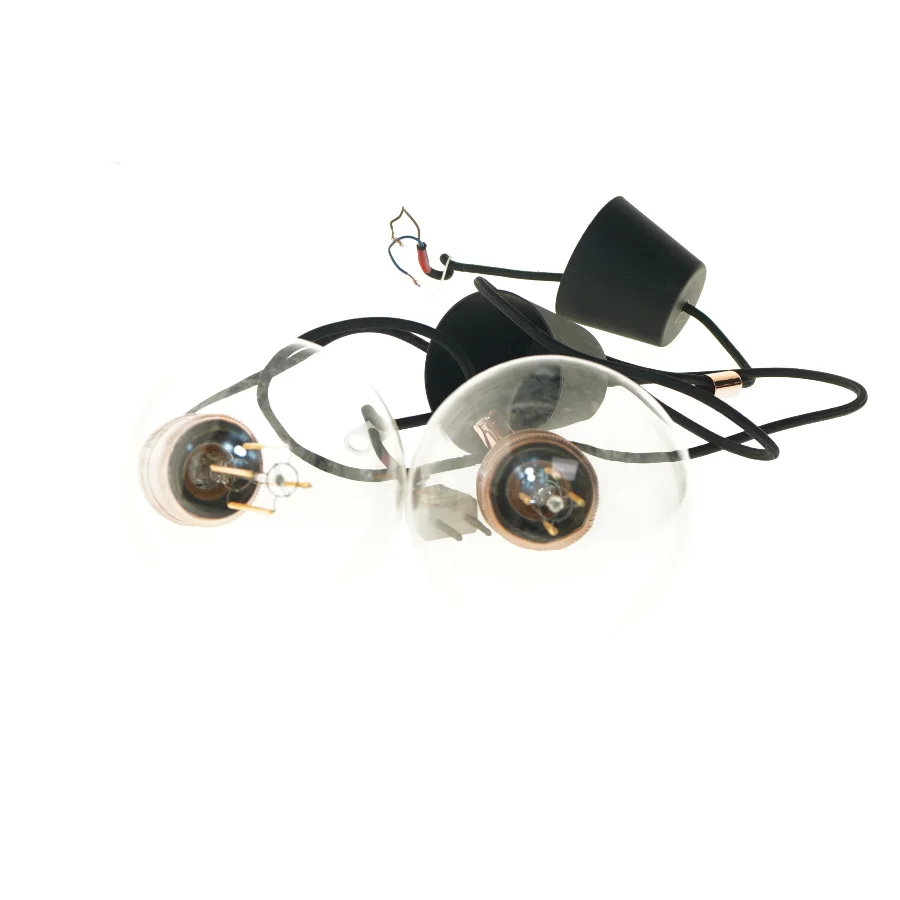 Dobbelt pendel lampe montering fra Nordlux (str. Ø 12 cm)