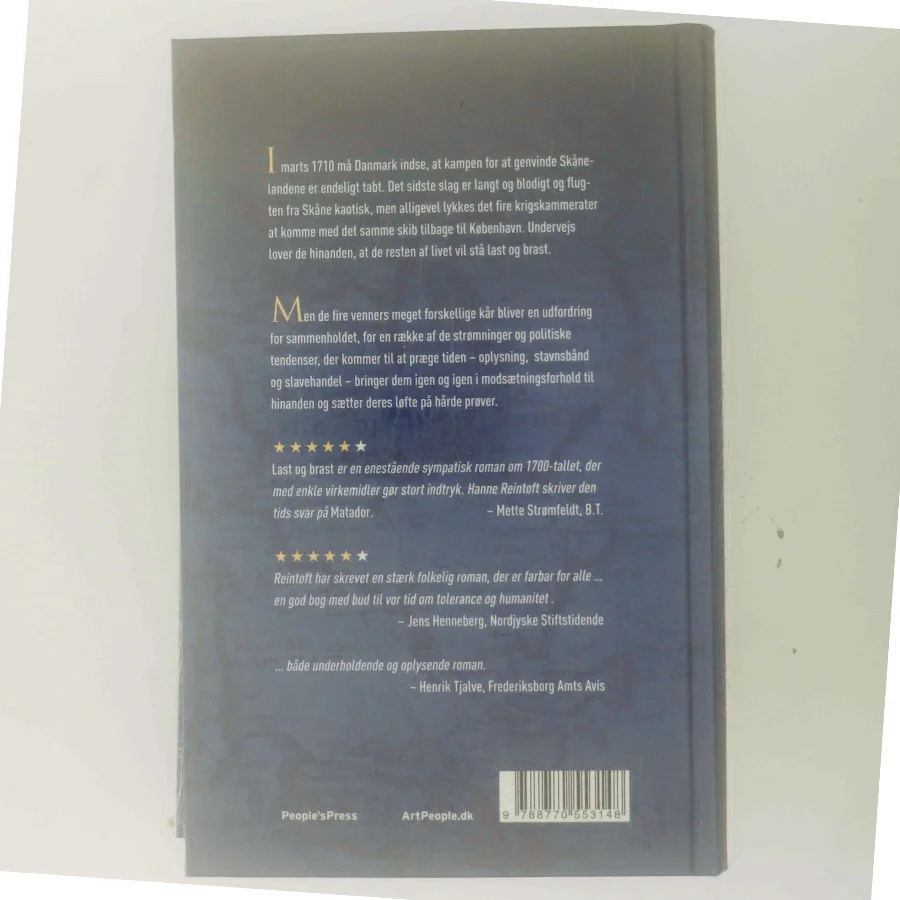 Last og brast : roman af Hanne Reintoft (Bog)