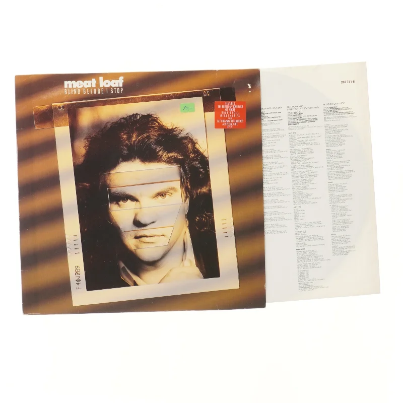 Meat Loaf - Blind Before I Stop LP