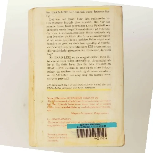 Dead Line af A/S Mølgaard Bach (Bog)