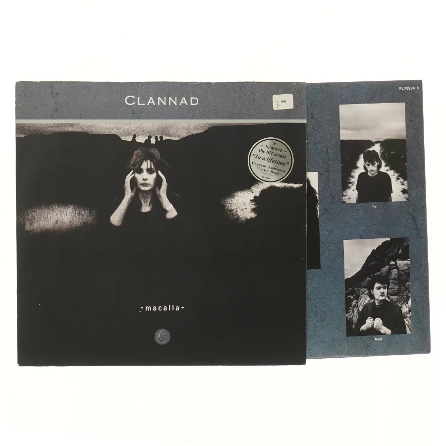 Clannad Macalla Vinyl Album fra Clannad