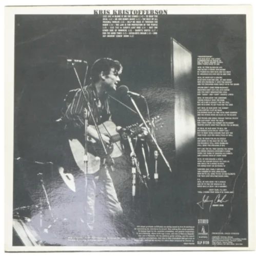 Kris Kristofferson vinylalbum