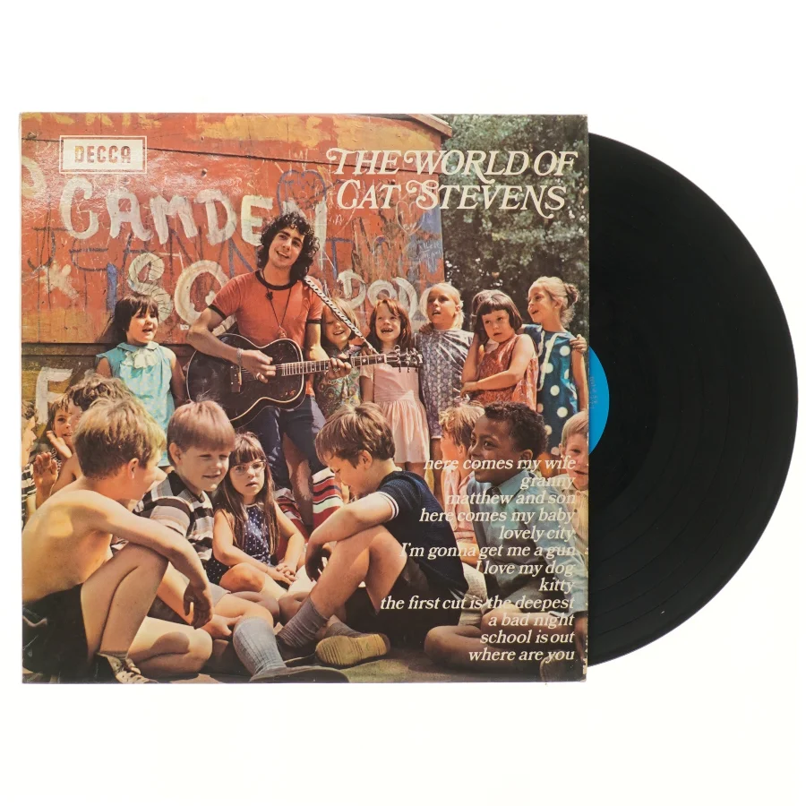 The World of Cat Stevens LP fra Decca