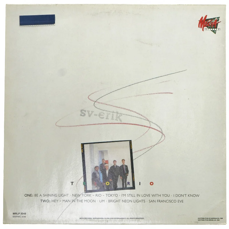 Trio Rio album fra Mega Records