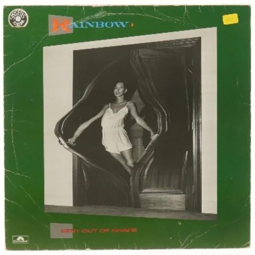 Rainbow Bent Out of Shape LP Cover fra Polydor