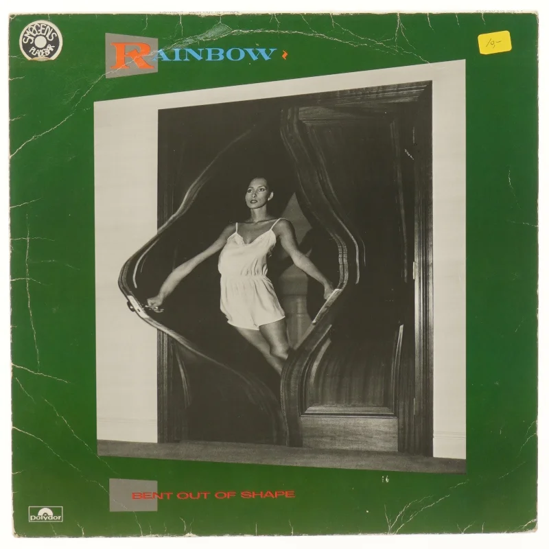 Rainbow Bent Out of Shape LP Cover fra Polydor