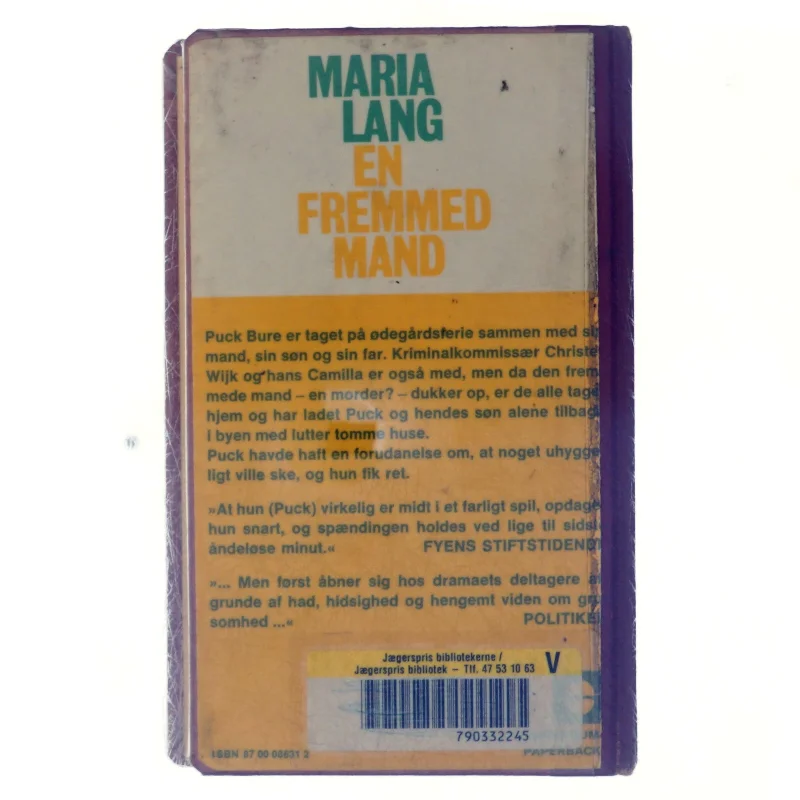 En fremmed mand af Maria Lang