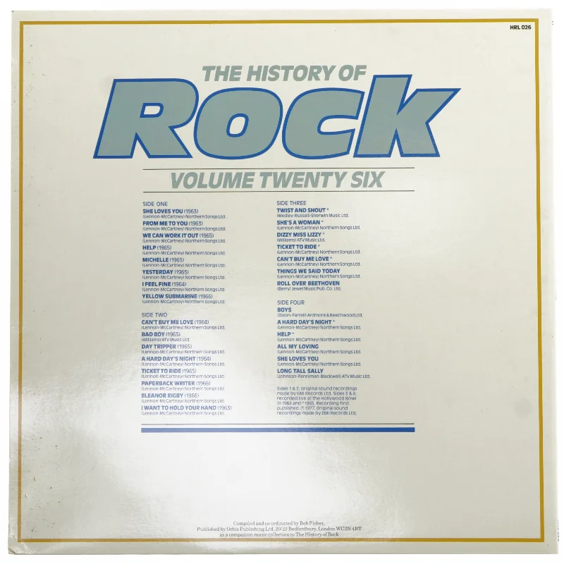 The History of Rock: Volume 26 - The Beatles