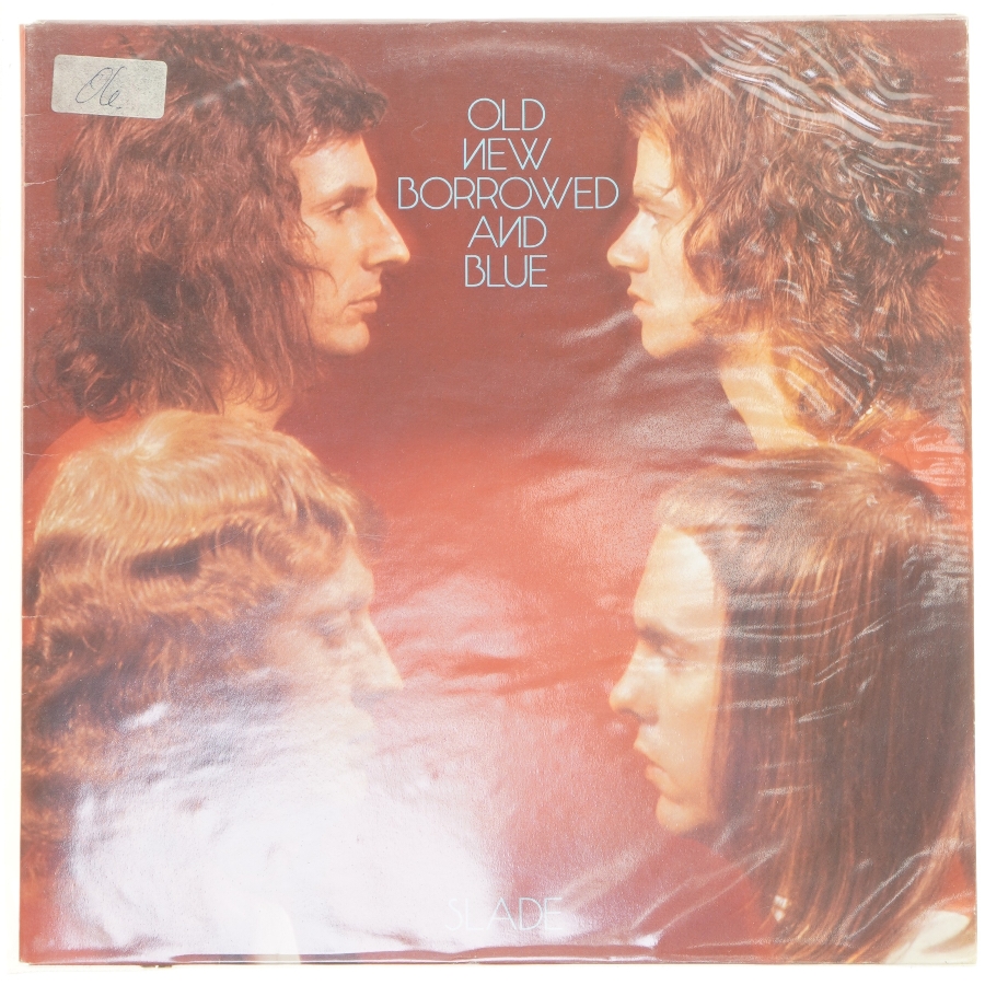 Slade - Old New Borrowed and Blue LP fra Polydor