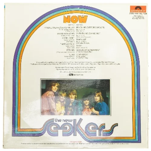 The New Seekers - Now LP fra Polydor