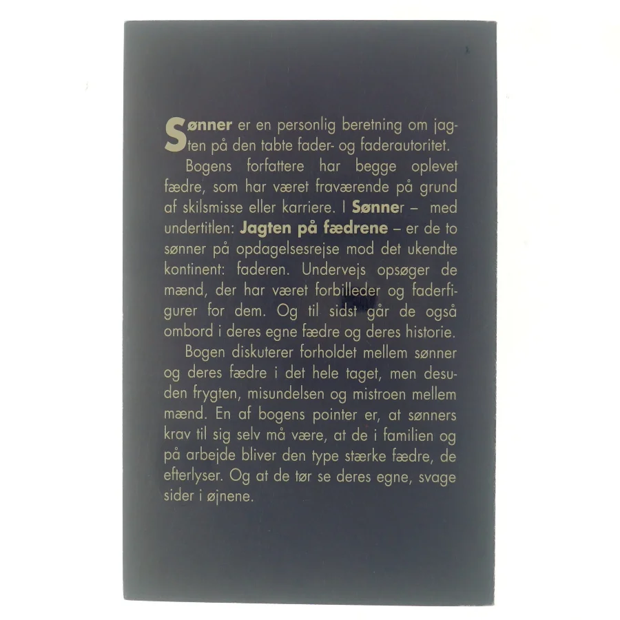 Sønner - Jagten på fædrene Af Peter Øvig & Martin Østergaard Knudsen