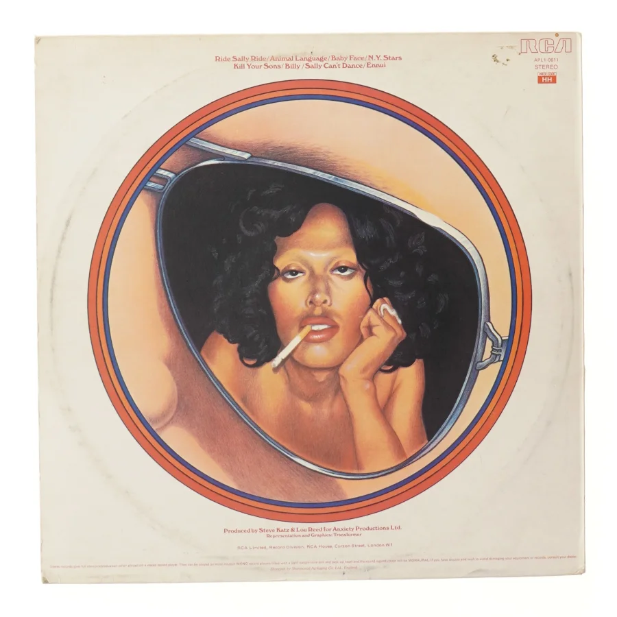 Lou Reed LP 'Sally Can't Dance'