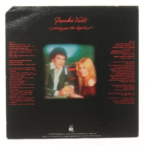 Frankie Valli - Lady Put The Light Out LP fra Frankie Valli