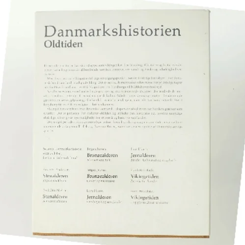 Danmarkshistorien: Oldtiden af Frank Birkebæk (Bog)