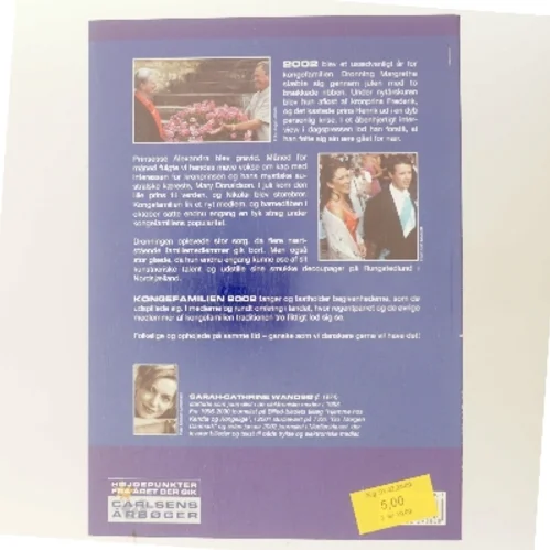 Kongefamilien 2002 af Sarah-Cathrine Wandhoff (Bog)